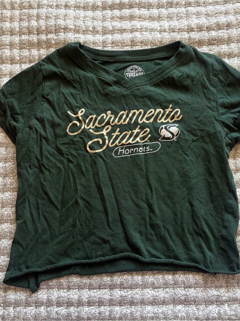 Rivalry Threads Green Sacramento State Hornets Tee